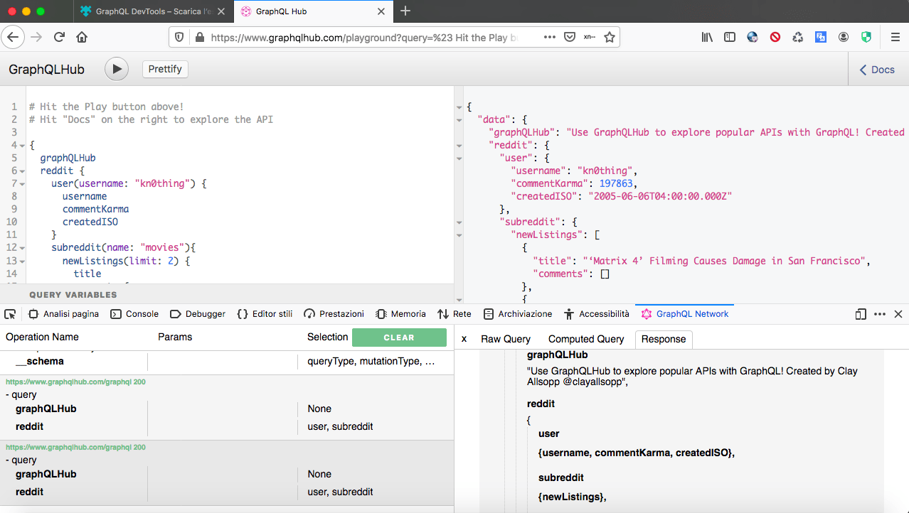 GraphQL-browser-extension
